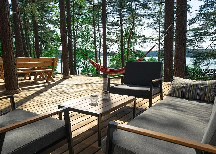 Sloneczny Nr 2 I 15 - Nad Samym Jeziorem W Pierwszej Linii Ferienhaus