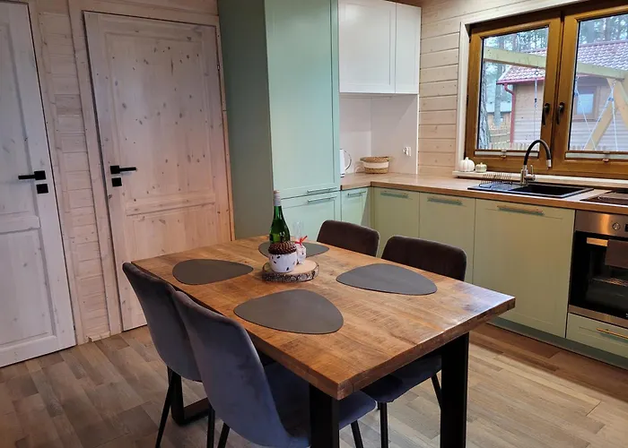 Ferienhaus Sloneczny Nr 2 I 15 - Nad Samym Jeziorem W Pierwszej Linii Borsk